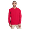 Gildan Unisex Sport Scarlet Red Hammer 6 oz. Long-Sleeve T-Shirt