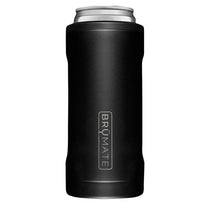 BruMate Matte Black Hopsulator Slim 12 oz