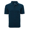 Levelwear Men's Heather Navy Sway Polo