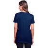 Fruit of the Loom Women's J Navy ICONIC T-Shirt