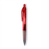 BIC Clear Red Intensity Clic Gel Pen with Black Ink