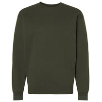 Independent Trading Co. Men's Army Heavyweight Crewneck Sweatshirt