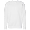 Independent Trading Co. Men's White Heavyweight Crewneck Sweatshirt