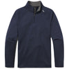 UNRL Men's Navy Interlock Quarter Zip