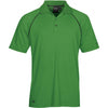 Stormtech Men's Treetop Green/Black Piranha Performance Polo