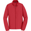 Port Authority Men's Rich Red Zephyr Full-Zip Jacket