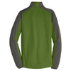 Port Authority Men's Garden Green/Grey Steel Active Colorblock Soft Shell Jacket