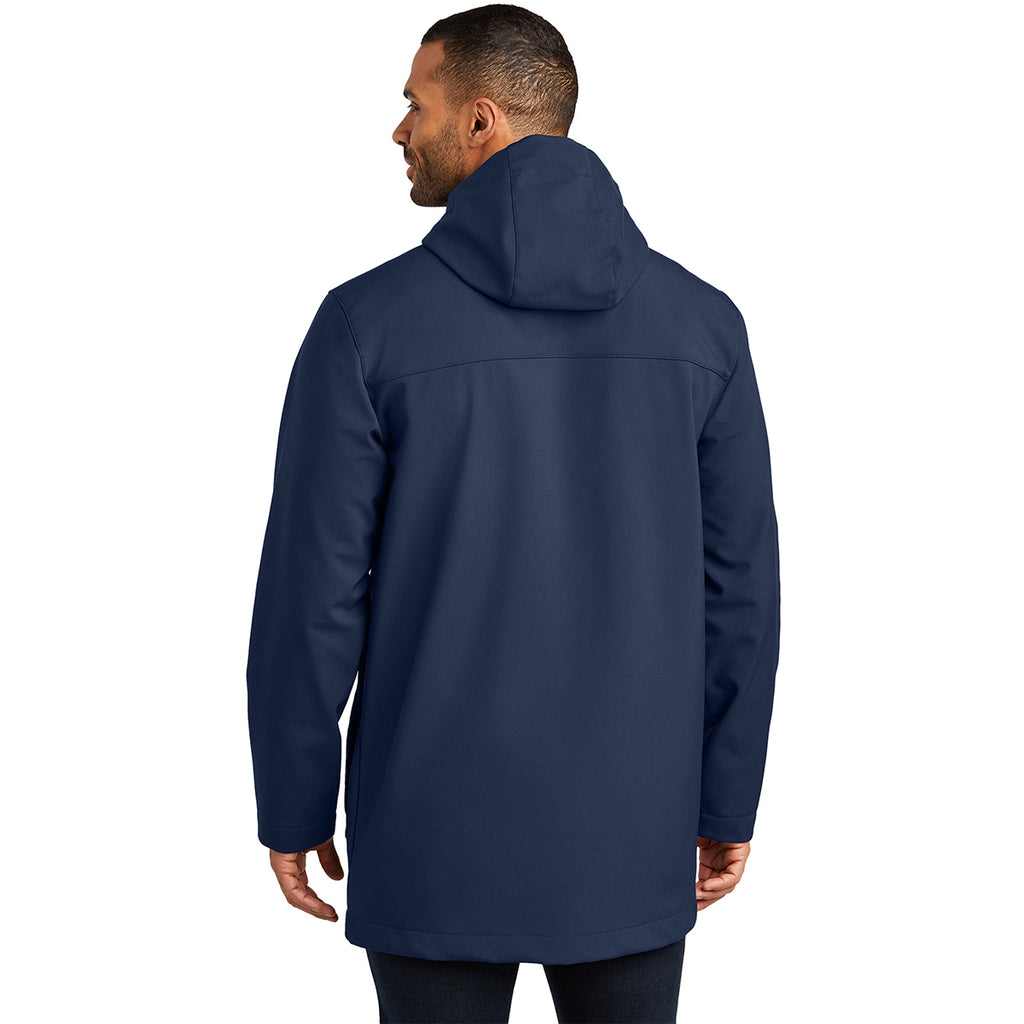 Port Authority Men's River Blue Navy Collective Outer Soft Shell Parka