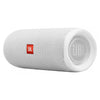 JBL White Flip 5 Portable Waterproof Speaker