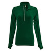 Levelwear Women's Rider Green Energy Half Zip