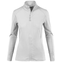 Levelwear Women's White Alyssa Full Zip Pullover