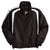 Sport-Tek Men's Black/White Colorblock Raglan Jacket