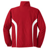 Sport-Tek Men's True Red/White Colorblock Raglan Jacket