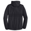 Sport-Tek Men's Black/Black Zipped Pocket Anorak