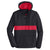 Sport-Tek Men's Black/True Red Zipped Pocket Anorak