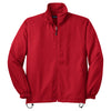 Sport-Tek Men's True Red Full-Zip Wind Jacket