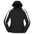 Sport-Tek Men's Black/White Fleece-Lined Colorblock Jacket