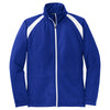 Sport-Tek Men's True Royal/White Tricot Track Jacket