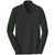 Port Authority Men's Deep Black Long Sleeve Core Classic Pique Polo