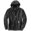 Carhartt Men's Tall Carbon Heather Midweight Hooded Zip Front Sweatshirt