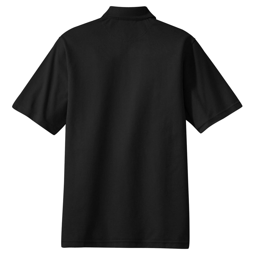 Port Authority Men's Jet Black Rapid Dry Polo