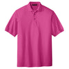 Port Authority Men's Tropical Pink Extended Size Silk Touch Polo