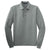 Port Authority Men's Cool Grey Long Sleeve Silk Touch Polo