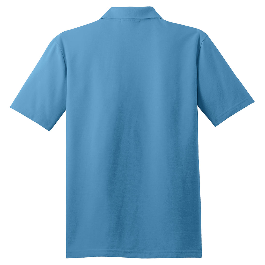 Port Authority Men's Celadon Blue Stain-Resistant Polo