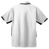 Port Authority Men's White/Black Dry Zone Colorblock Ottoman Polo