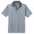 Port Authority Men's White/Shadow Grey Fine Stripe Performance Polo