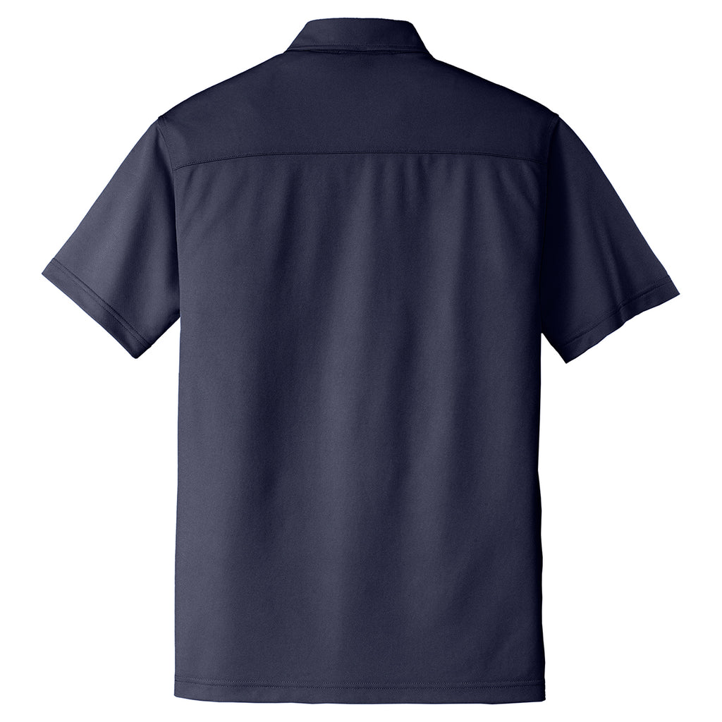 Port Authority Men's Dark Navy Dimension Polo