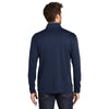 Port Authority Men's Navy/Steel Grey Silk Touch Performance Quarter Zip