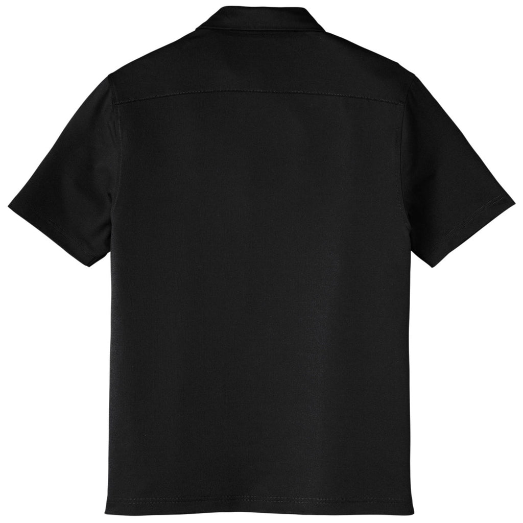 Port Authority Men's Black City Stretch Polo