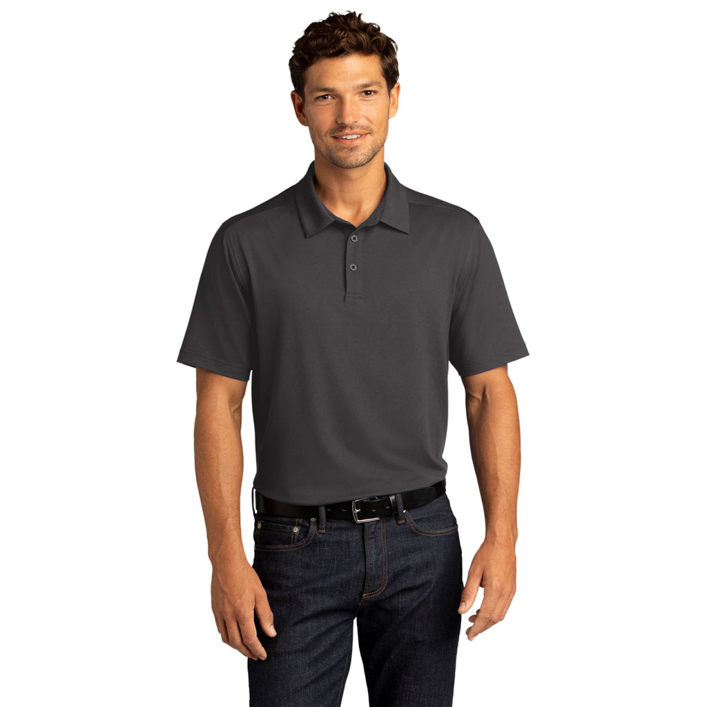 Port Authority Men's Graphite City Stretch Polo