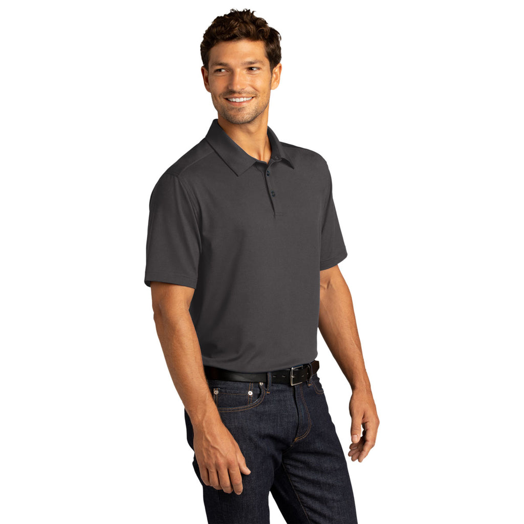 Port Authority Men's Graphite City Stretch Polo