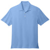 Port Authority Men's Swiss Blue City Stretch Flat Knit Polo