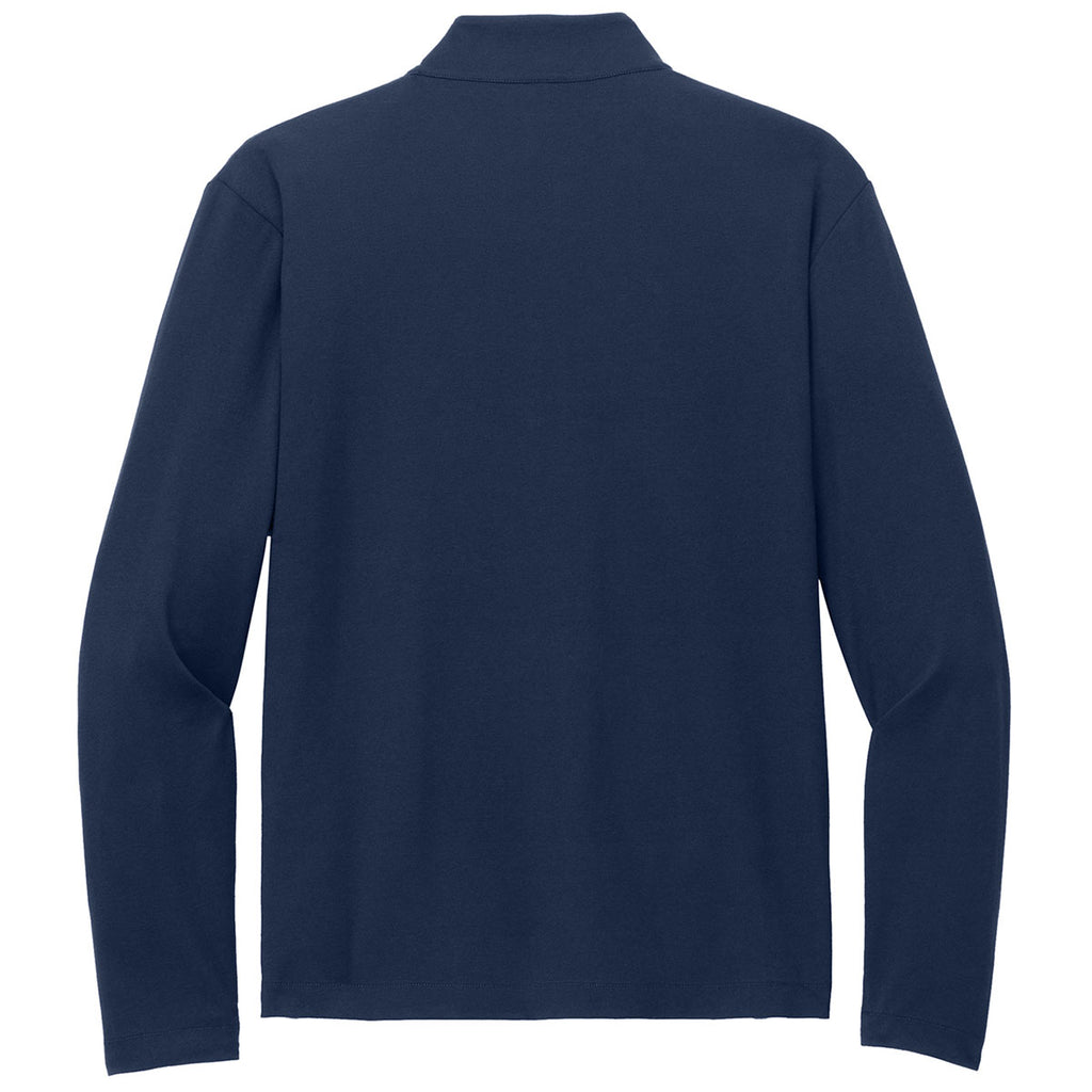 Port Authority Men's River Blue Navy Fairway Stretch Quarter Zip