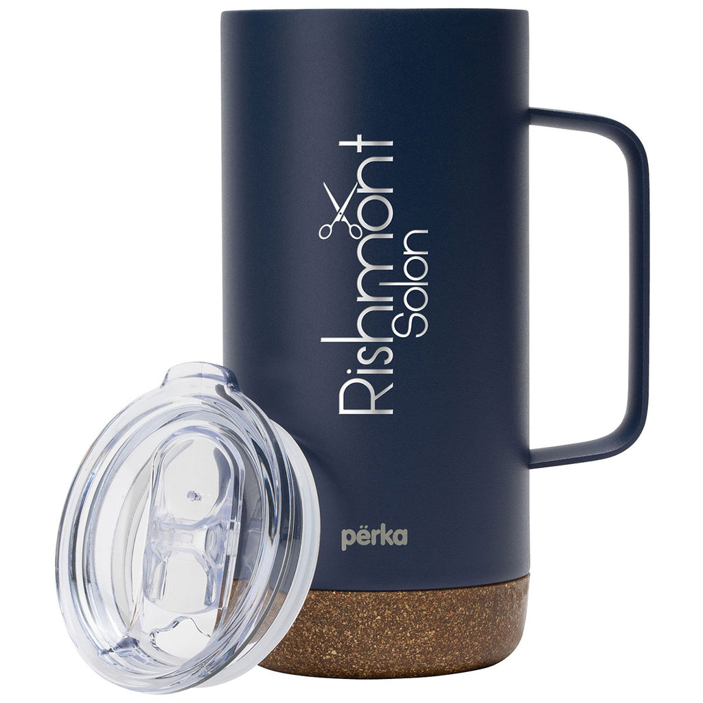 Perka Navy Kerstin 16 oz. 304 Stainless Steel Mug