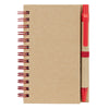 Sovrano Red Baffin Bay Notebook & Pen