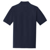 Port & Company Men's Deep Navy Ring Spun Pique Polo