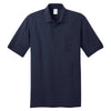 Port & Company Men's Deep Navy Core Blend Jersey Knit Pocket Polo