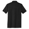 Port & Company Men's Jet Black Core Blend Jersey Knit Pocket Polo