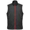 Stormtech Men's Black/Bright Red Pacifica Vest