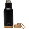 Perka Black Altair 17 oz. Double Wall, Stainless Steel Water Bottle