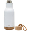 Perka White Altair 17 oz. Double Wall, Stainless Steel Water Bottle