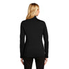 Port Authority Women's Deep Black Grid Fleece Jacket