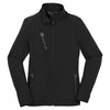 Port Authority Women's Black Welded Soft Shell Jacket