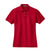 Port Authority Women's Red S/S Cotton Pique Knit Polo