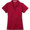 Port Authority Women's Rich Red Tech Pique Polo