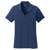 Port Authority Women's Estate Blue Cotton Touch Performance Polo